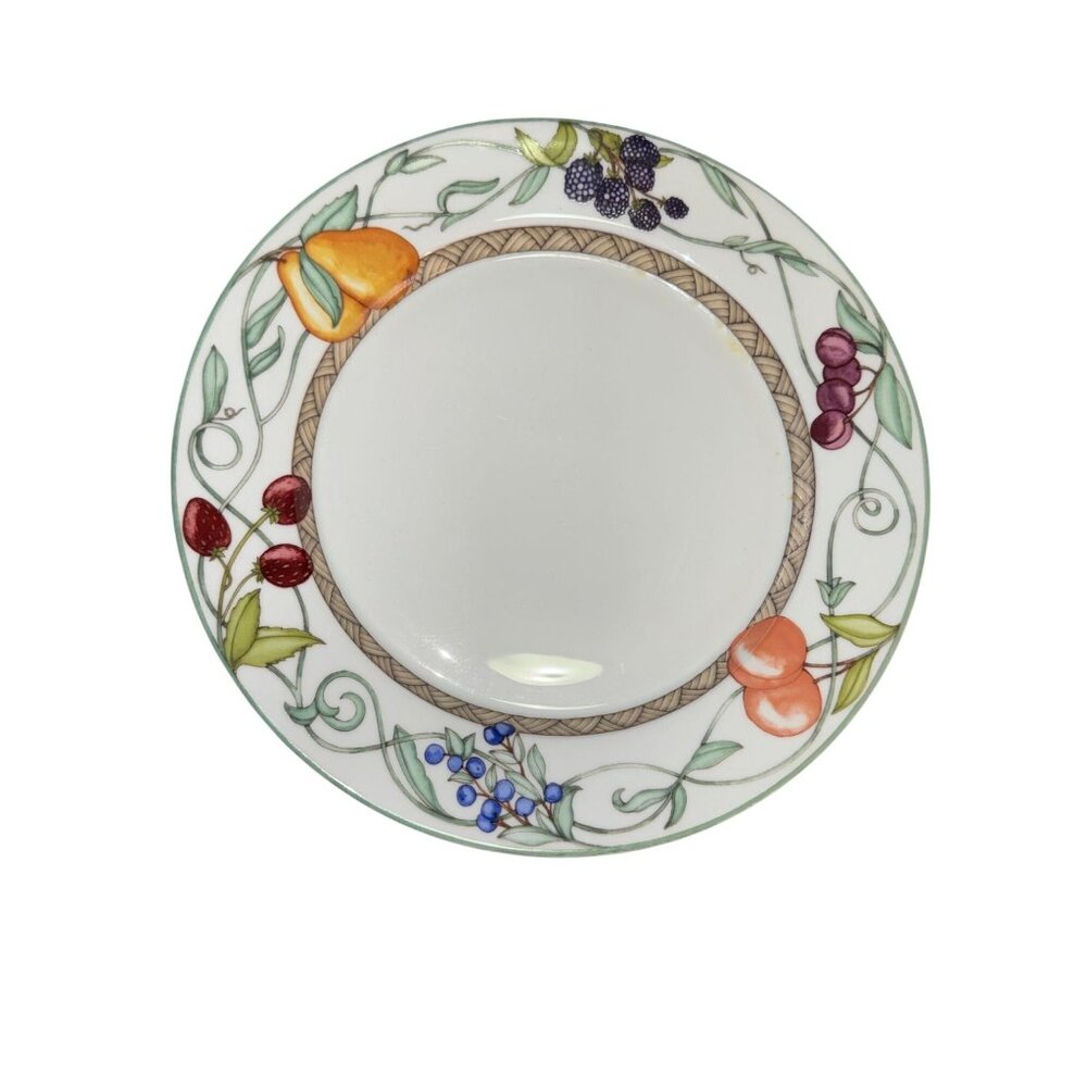 Dansk Umbrian Fruits Dinner Plate 11" Ceramic Plate Microwave & Dishwasher Safe